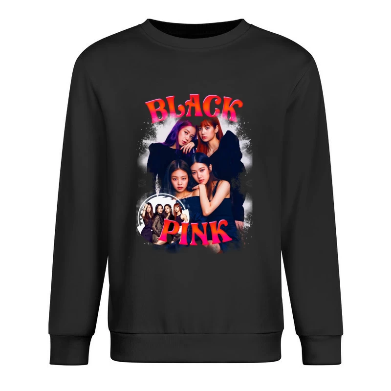BLACKPINK: A Trendsetting K-Pop Girl Group Male Pullover Sweatshirt