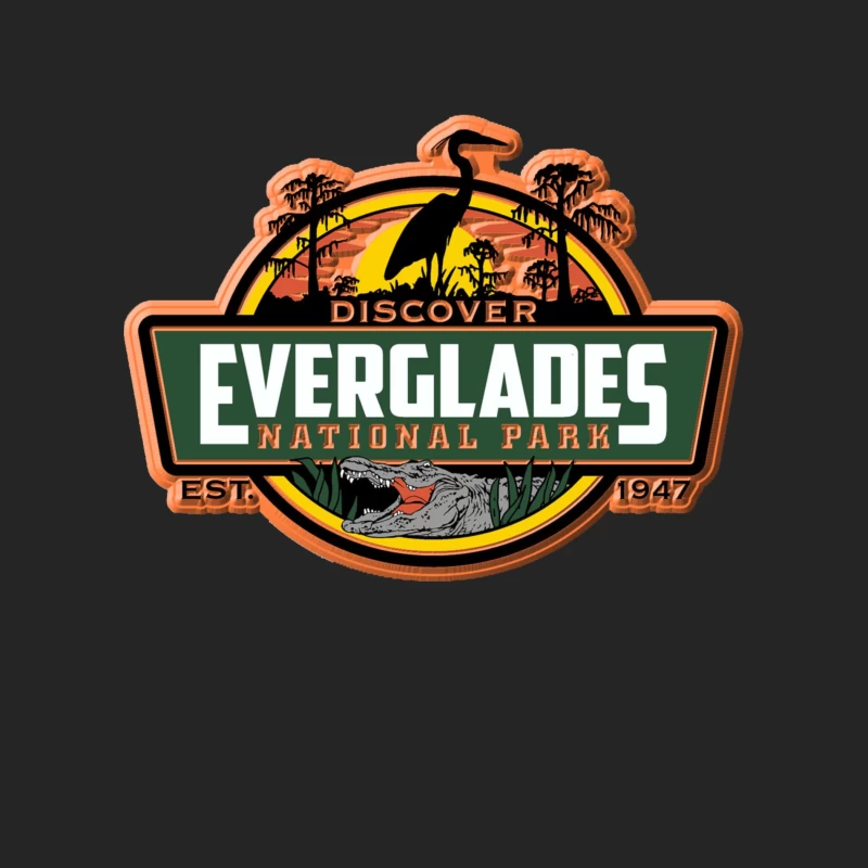 Everglades National Park Male Pullover Sweatshirt