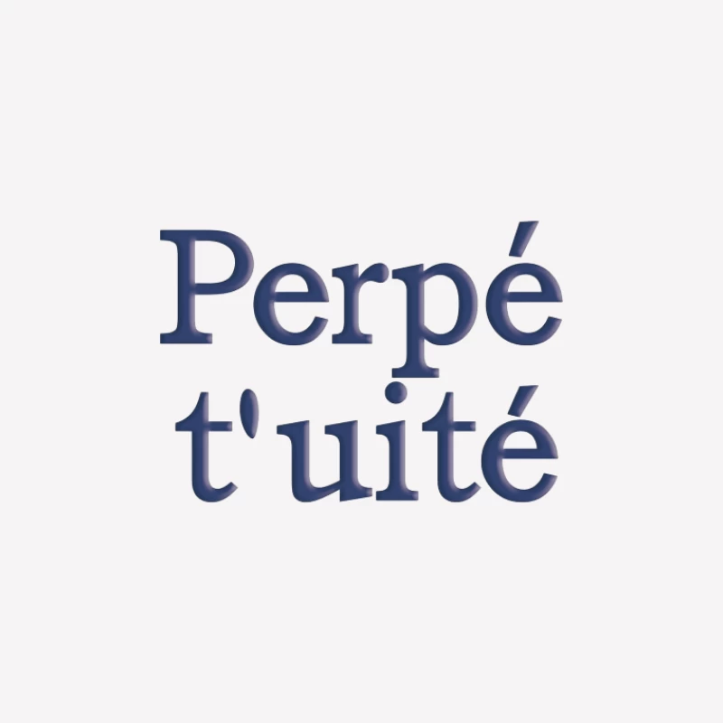 Texte unique avec accents stylés Femme T-Shirt