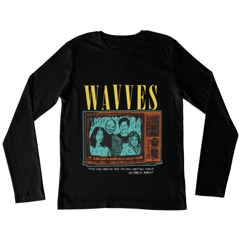Wavves Merchandise Female Long Sleeve T-Shirt