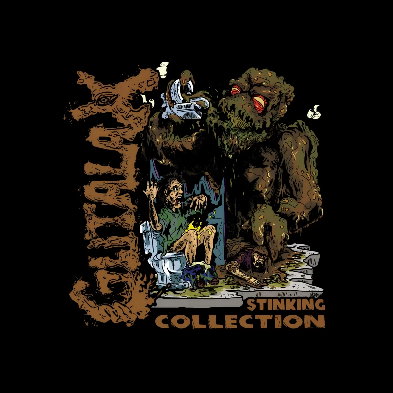 Gutalax Stinking Collection Throw Pillow