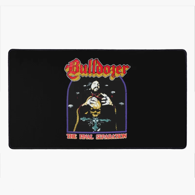 Bulldozer - The Final Separation Metal Album Cover Art Desk Mat