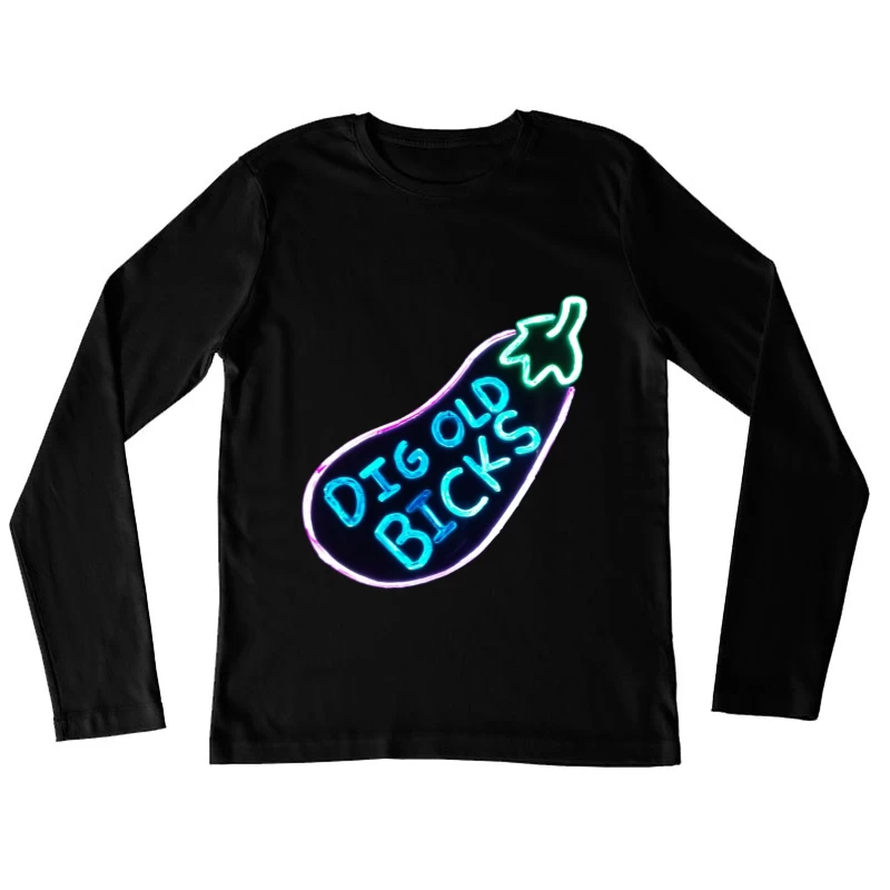 Dig Old Bicks Retro Female Long Sleeve T-Shirt