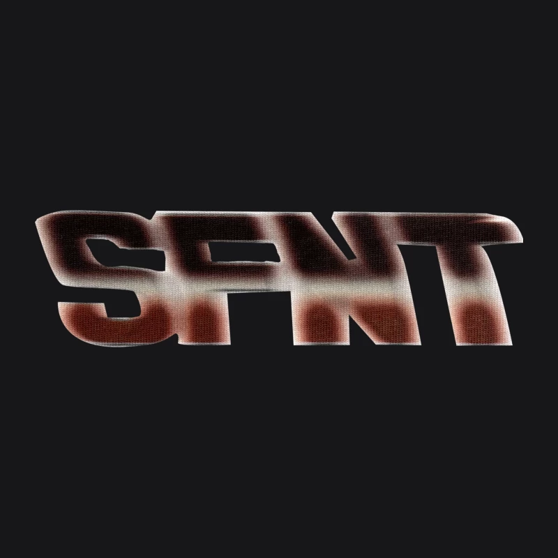 Verzerrte SFNT-Typografie Damen Pullover Hoodie