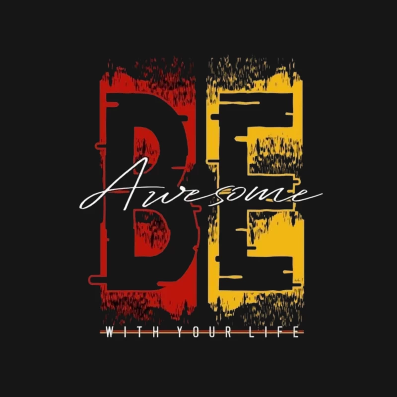 Be Awesome With Your Life Male Long Sleeve T-Shirt