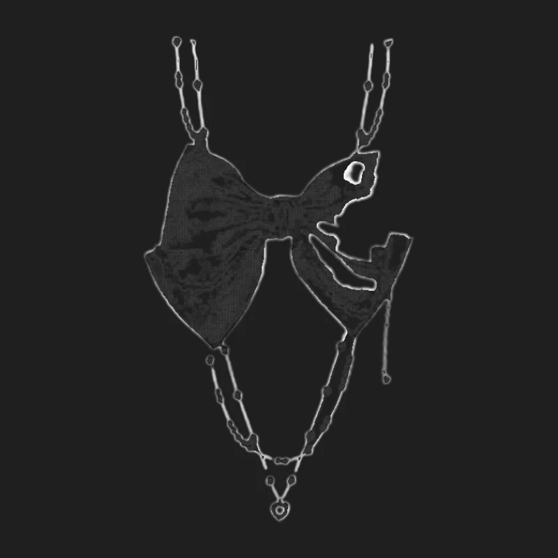 Schmuck mit Schleifenanhänger Herren Tanktops