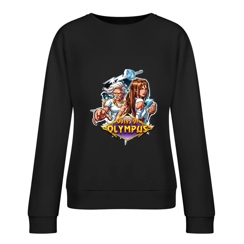 Gates of Olympus Game Artwork Female Pullover Sweatshirt