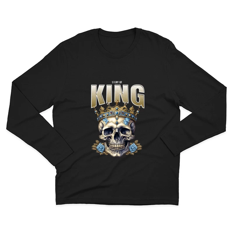 Geschichte eines Königsschädels Herren Langarm T-Shirt