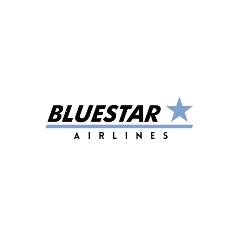 BlueStar Airlines Mouse Pad