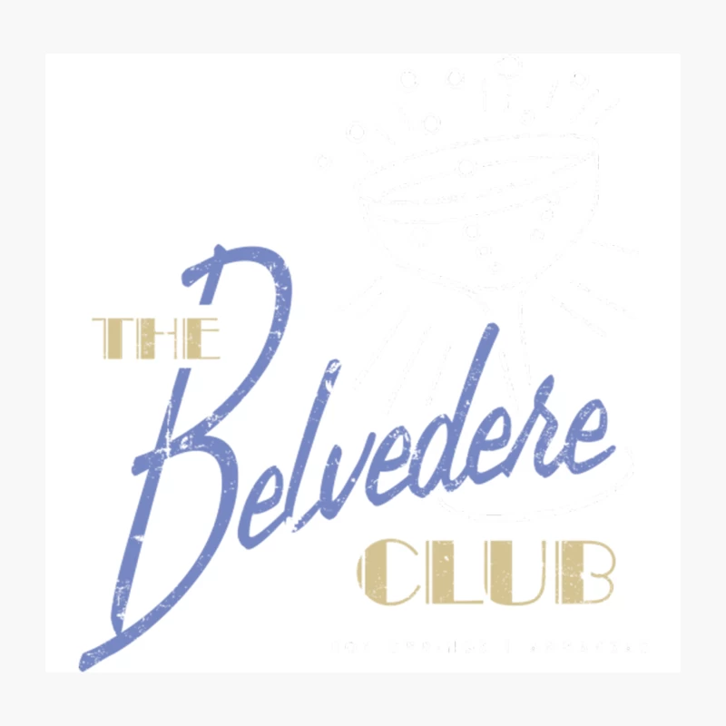 The Belvedere Club Throw Pillow