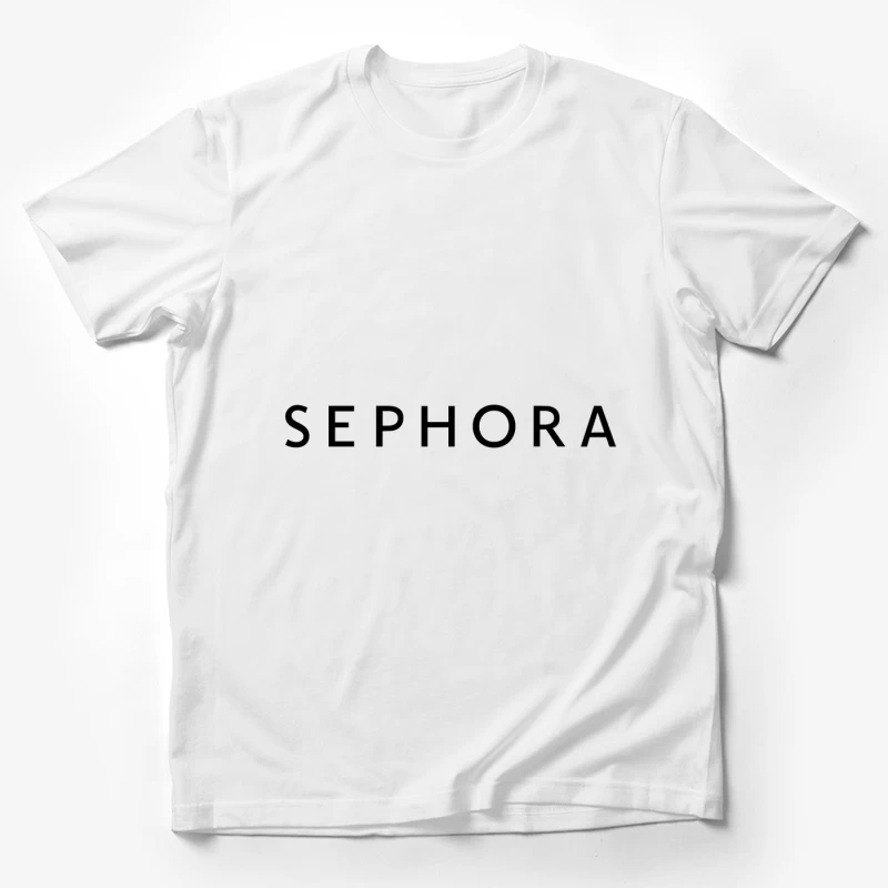 Sephora Black and White Corporate Logo Male T-Shirt