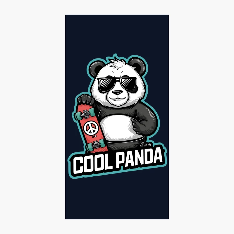 Cool Panda 01 iPhone Case