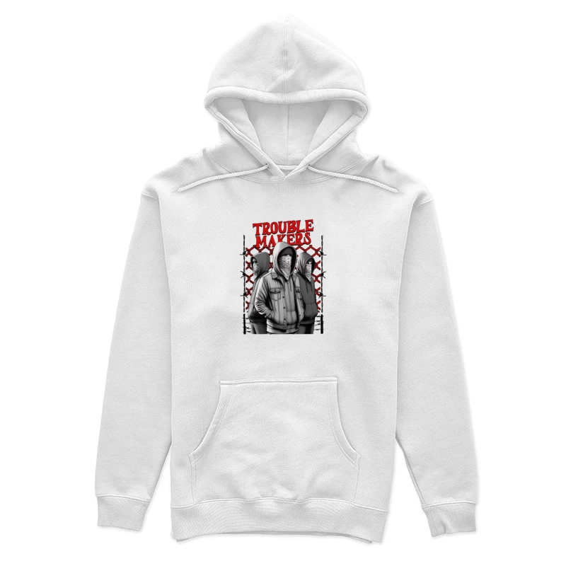 Figures masquées avec Graffiti Femme Sweat à capuche