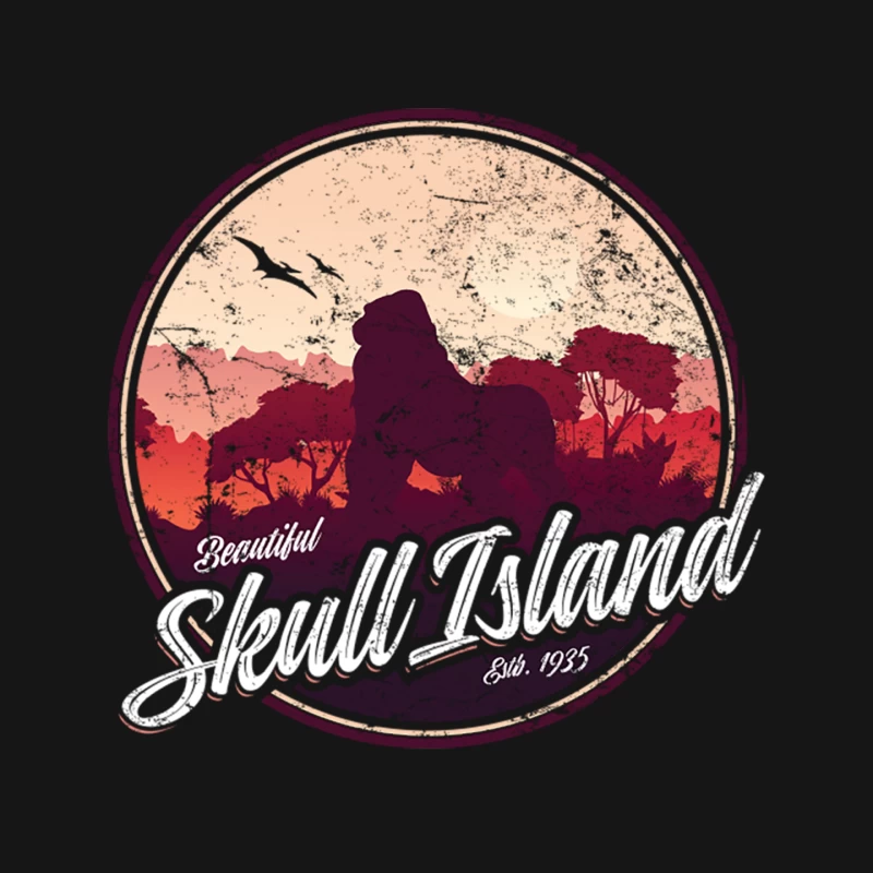 Skull Island Mouse Pad