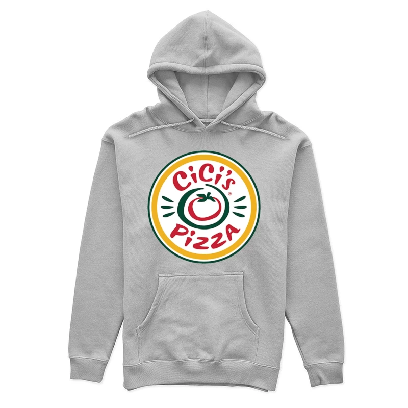 CiCi's Pizza Restaurant Chain Logo with Tomato Symbol Female Pullover Hoodie