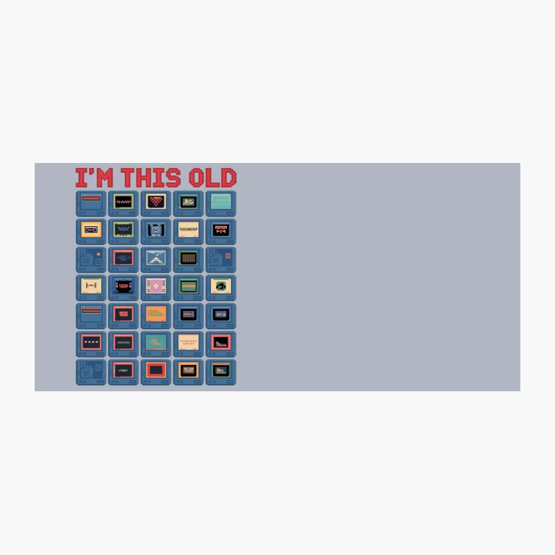 Vintage Computer Screens Collection Showcasing Retro Gaming History Coffee Mug