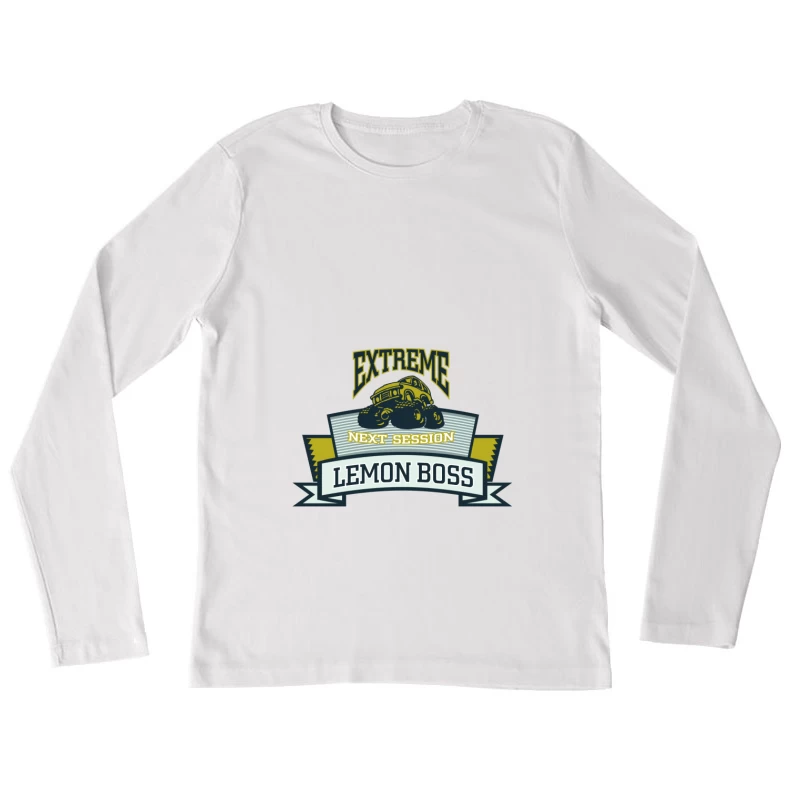 Session Extrême - Boss des Citrons Femme Manches Longues T-Shirt