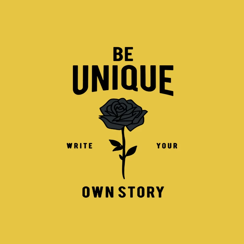 Be Unique - Write Your Own Story Male T-Shirt