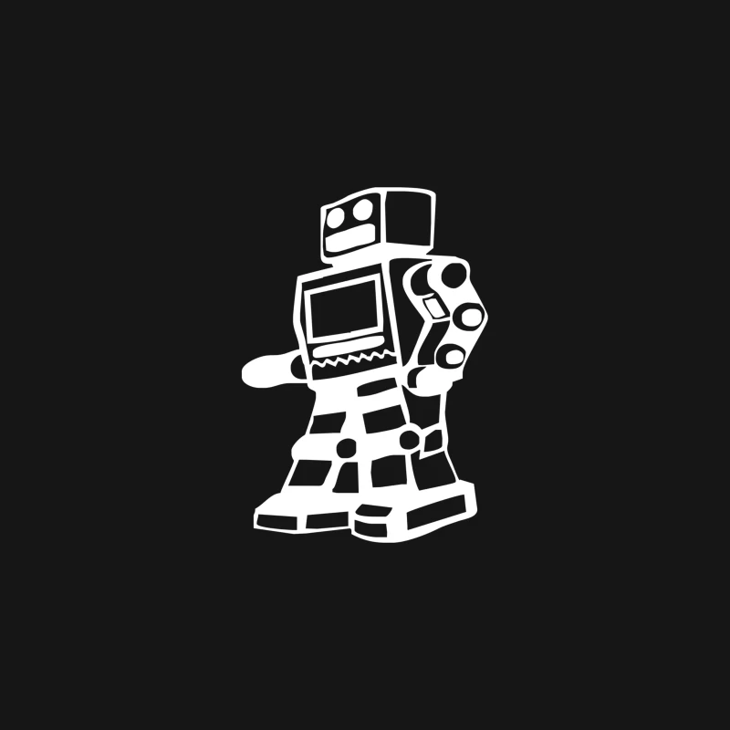 ROBOT funny Desk Mat