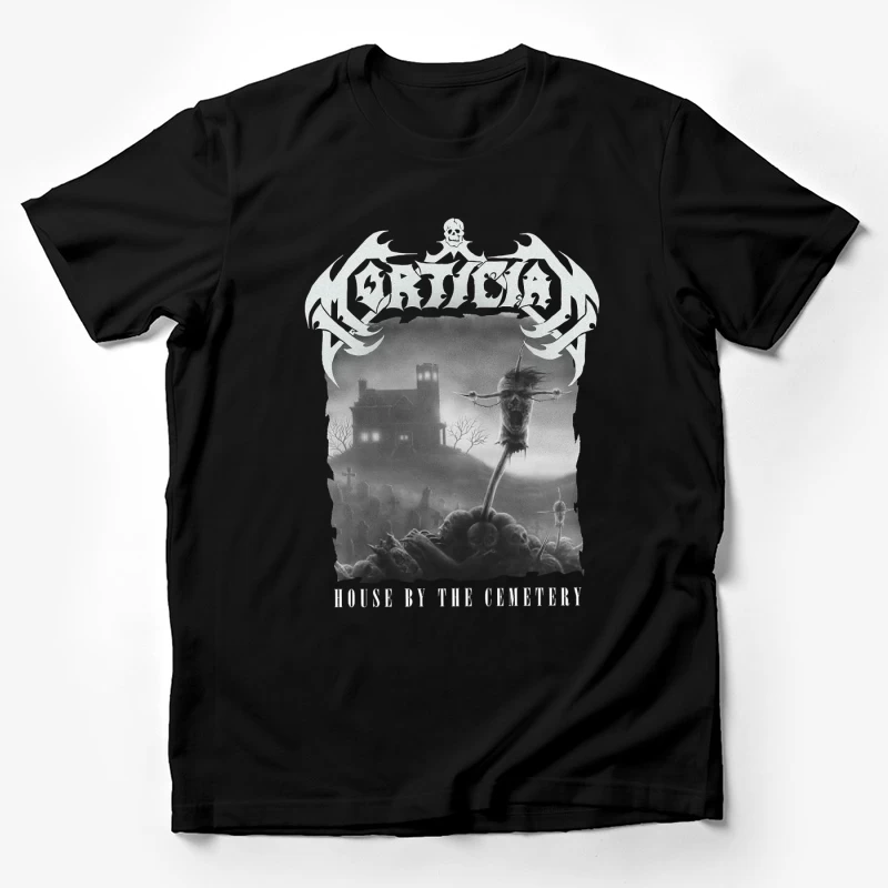 Mortician House By The Cemetery Male T-Shirt