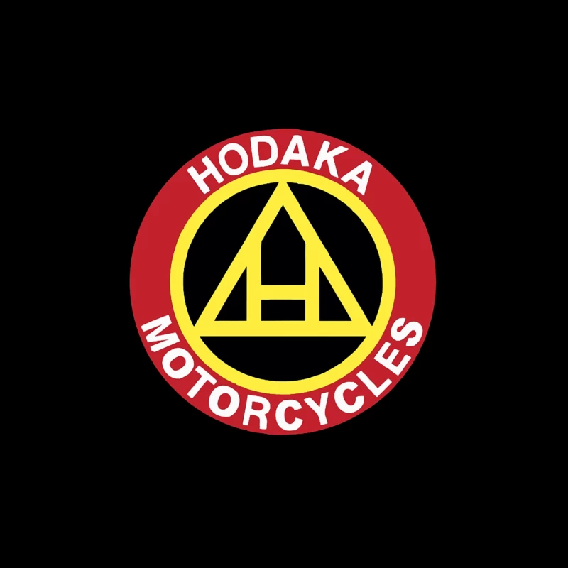 Vintage Hodaka Motorcycles Logo Design Tapestry