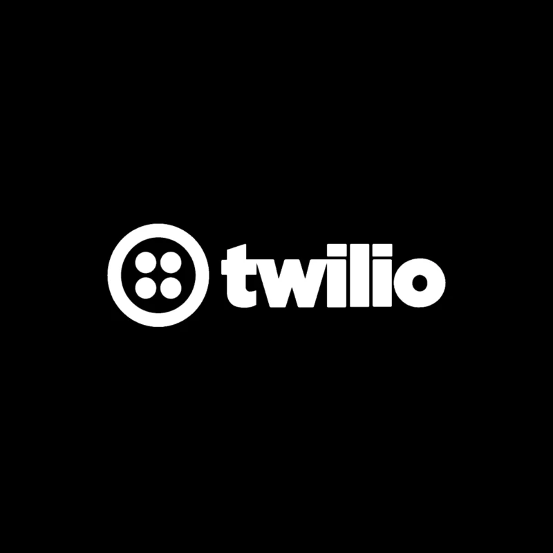 Twilio logo Desk Mat