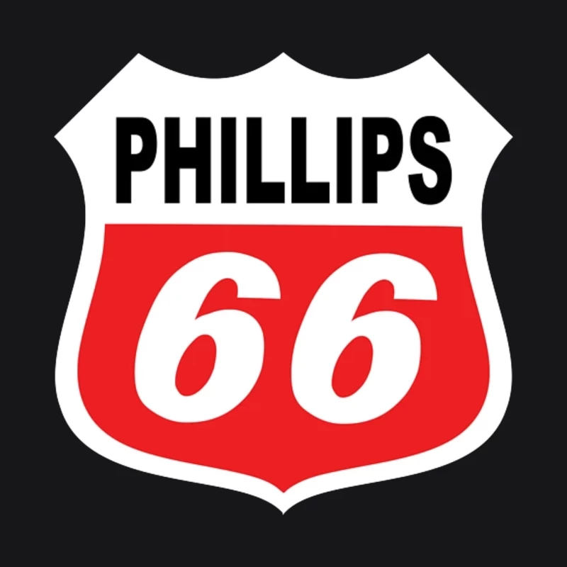 Phillips 66 Classic Shield Logo Design Female Pullover Hoodie