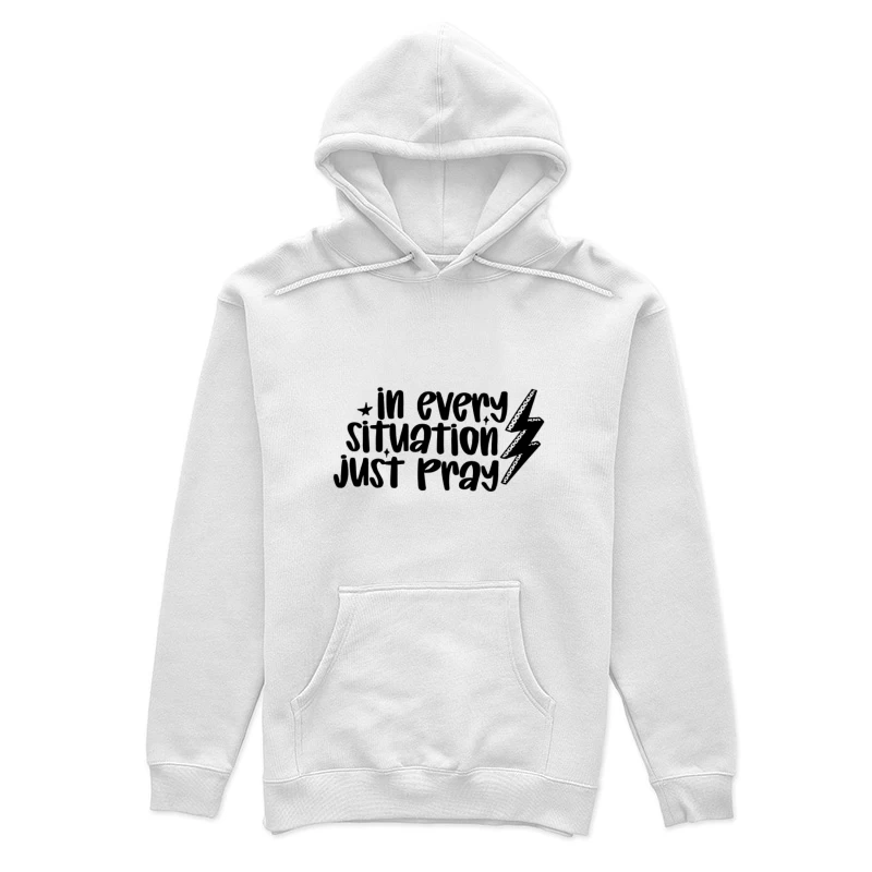 Prier en toute situation Femme Sweat à capuche