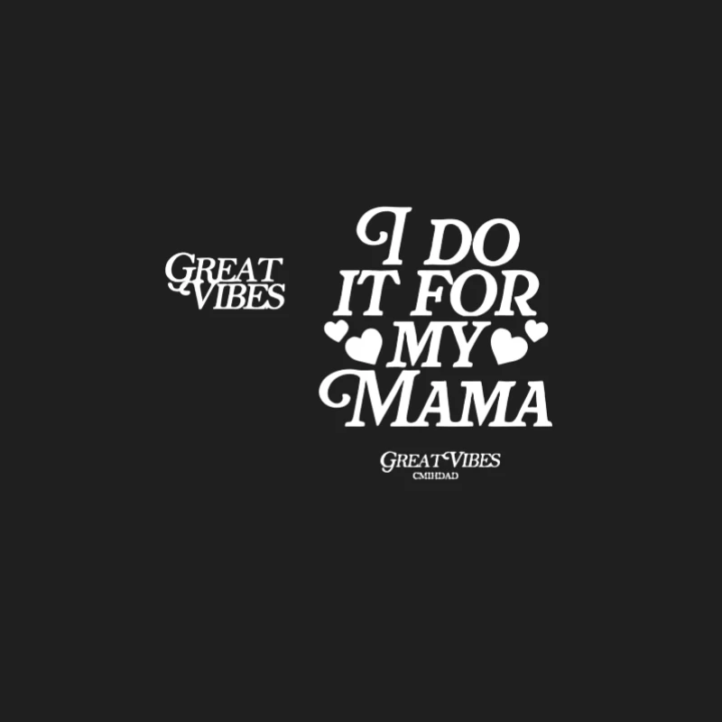 Inspirierende Botschaft für Mama Herren Tanktops