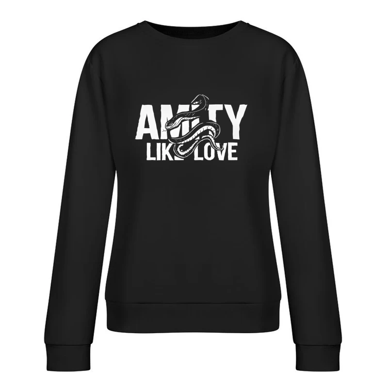 The Amity Affliction Like Love Female Pullover Sweatshirt