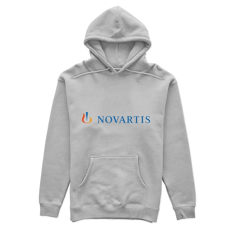 Novartis Healthcare Company Corporate Logo Female Pullover Hoodie