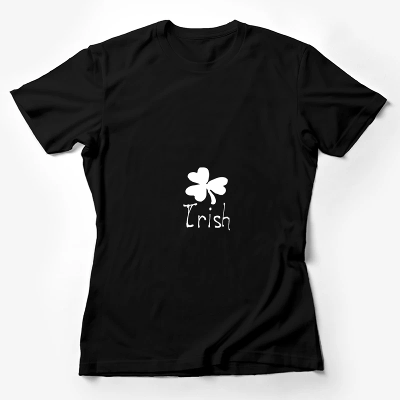 Trèfle Irlandais Minimaliste Femme T-Shirt