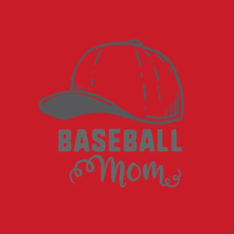 Chapeau et slogan de baseball pour les mamans Femme Sweat à capuche