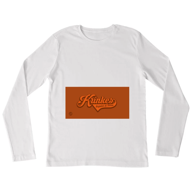 Logo Vintage Künkes Femme Manches Longues T-Shirt