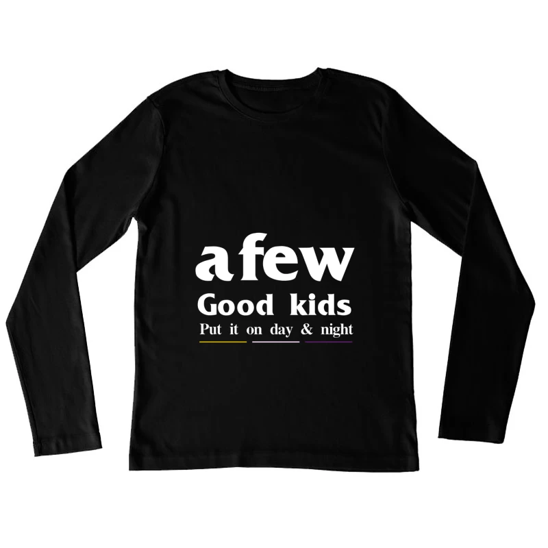 Afew Good Kids Design Damen Langarm T-Shirt