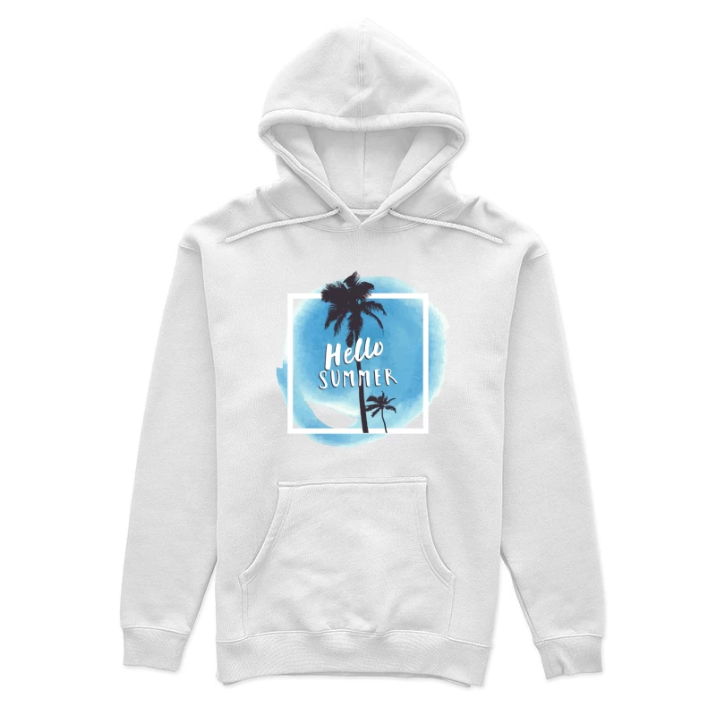 Willkommen Sommer mit Palmen Damen Pullover Hoodie