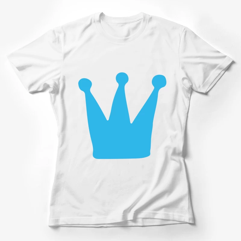 Icône Couronne Bleue Femme T-Shirt