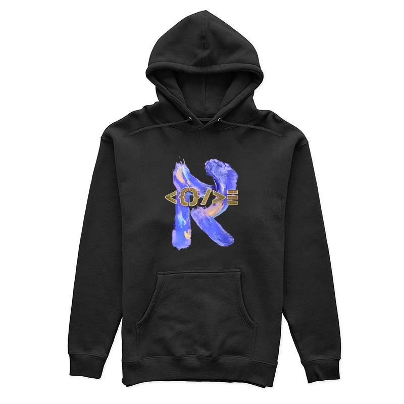 Kreatives Design mit Farben und Symbolen Damen Pullover Hoodie