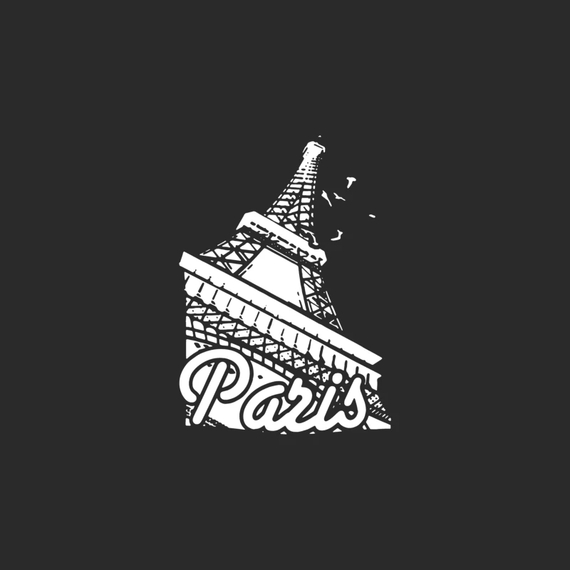 Paris France Eiffel Tower Baseball Cap