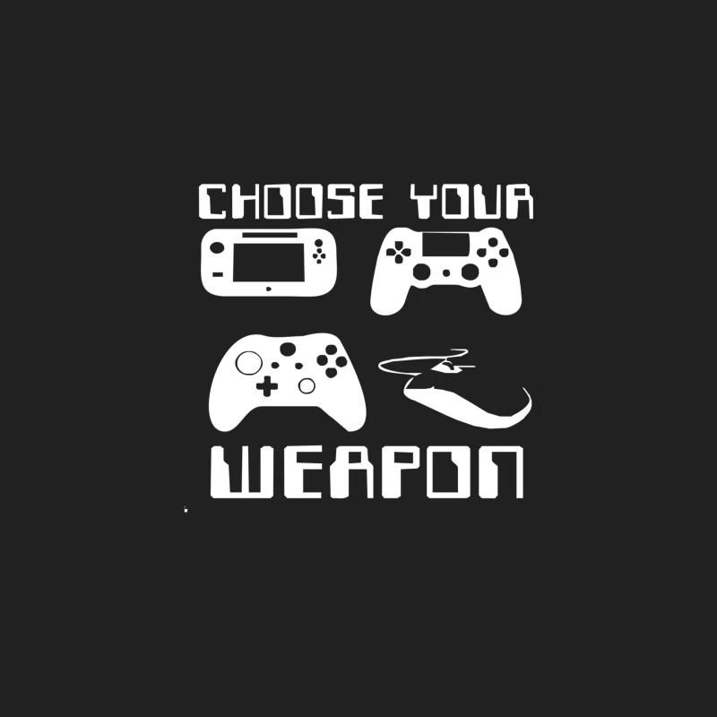 Choose Your Weapon Gamer FINNY RETRO Bucket Hat