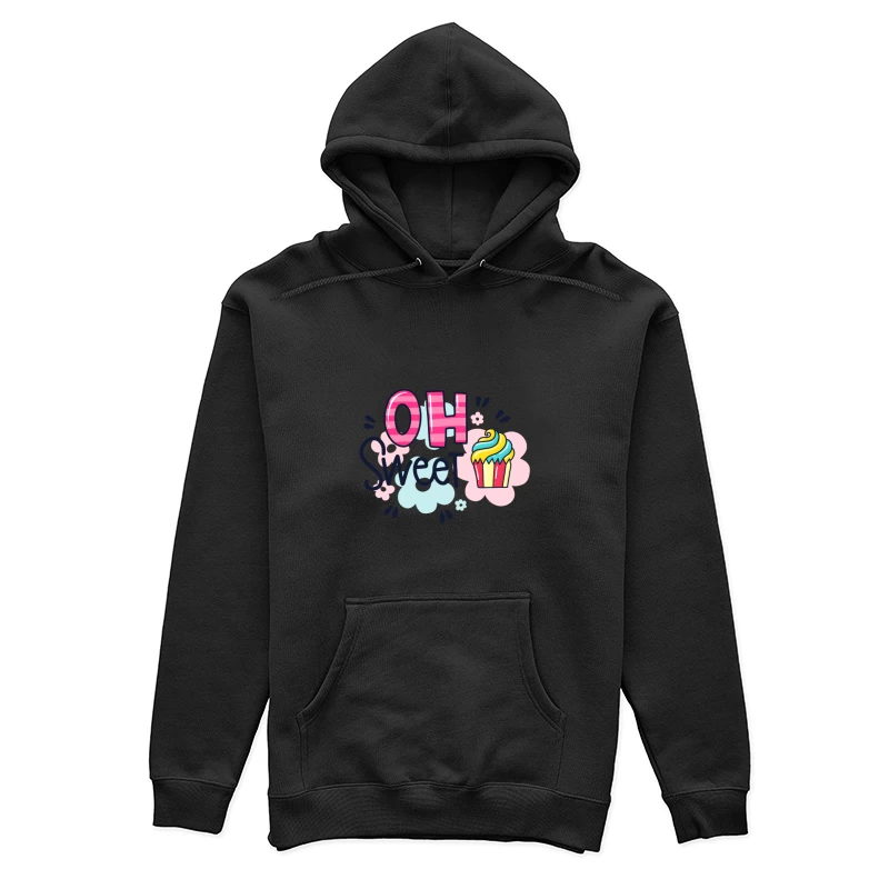 Motif sucré avec cupcake Femme Sweat à capuche