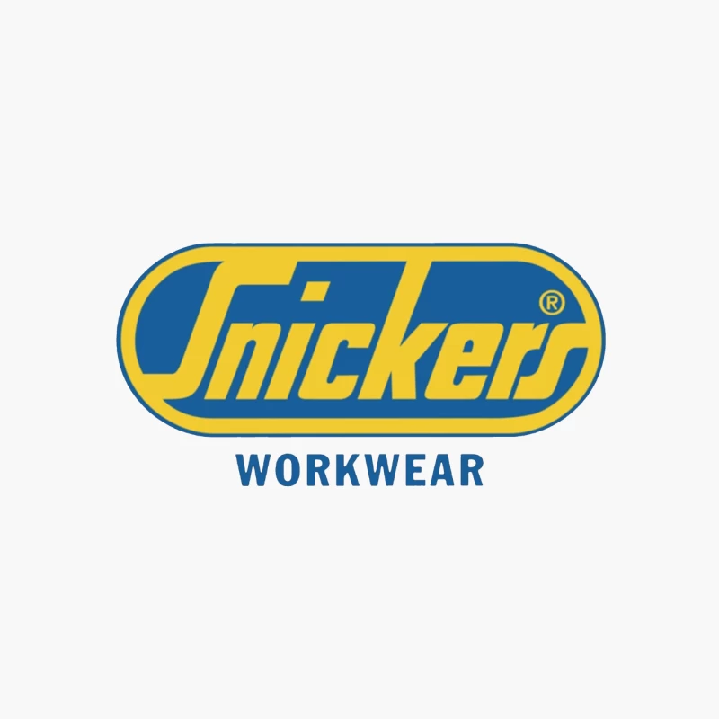 Snickers Workwear Brand Logo Design Cotton Tote Bag