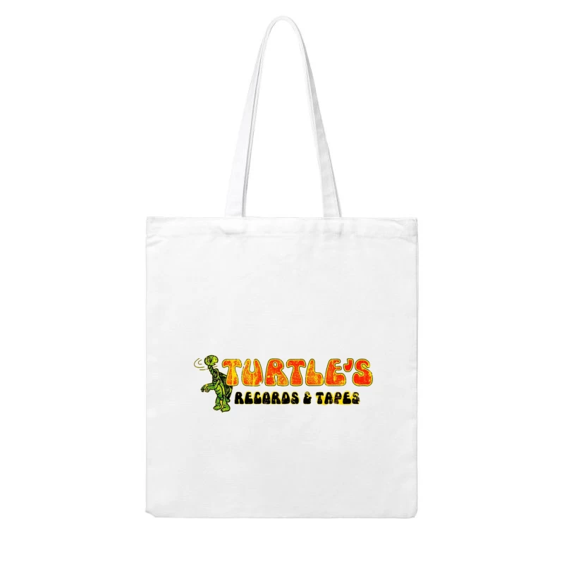 Turtle's Records & Tapes Cotton Tote Bag