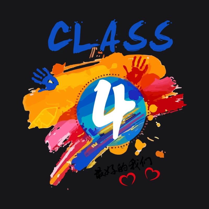 Bunte Klassenzimmerkunst Herren Pullover Hoodie