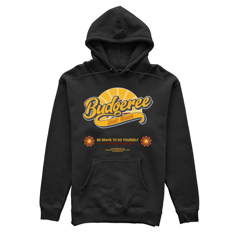 Budoeree Design mit Motivationsbotschaft Damen Pullover Hoodie