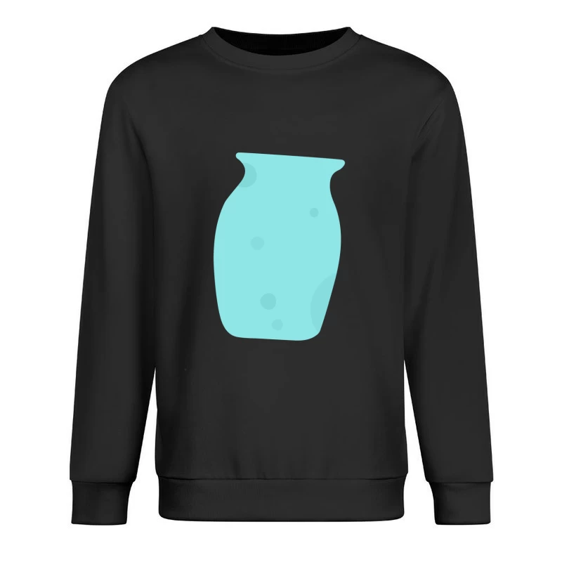 Vase bleu minimaliste Homme Sweat-shirt à enfiler