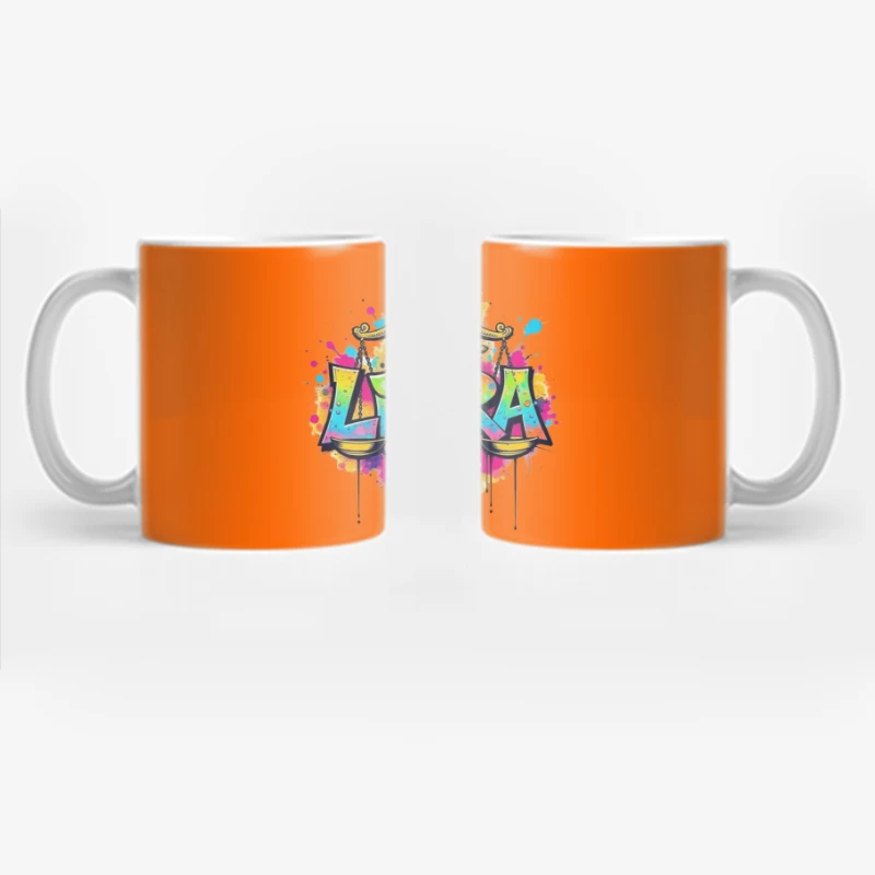 Liberal Zodiac Sign Art Coffee Mug