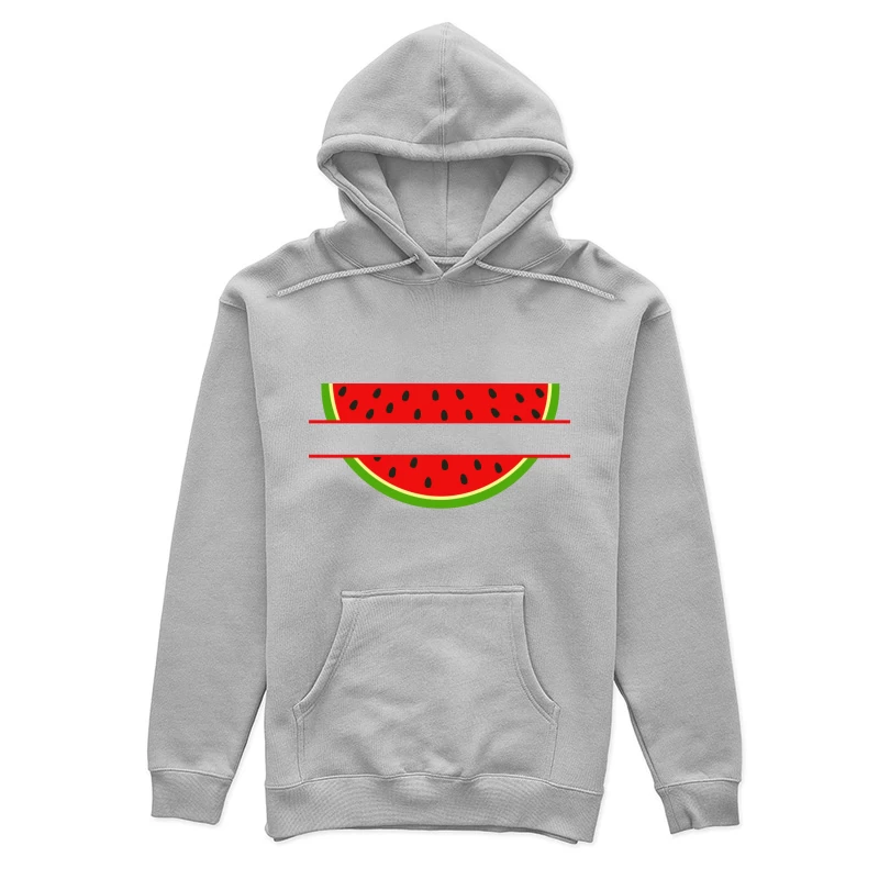 Logo de pastèque coloré et moderne Femme Sweat à capuche