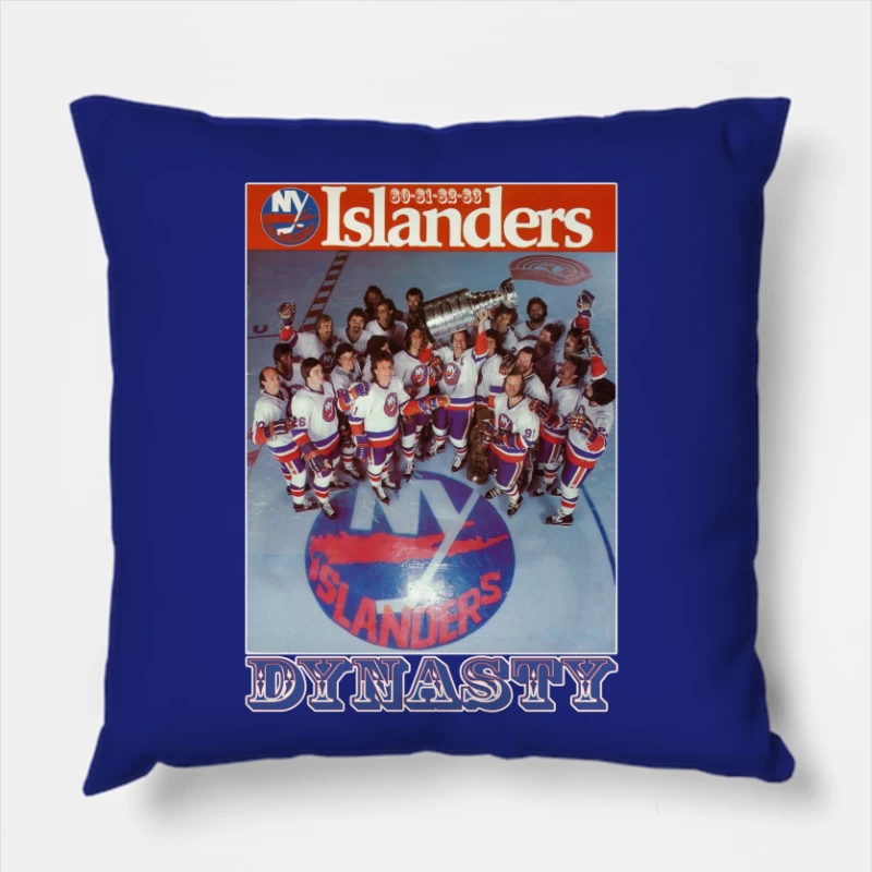 New York Islanders - DYNASTY Throw Pillow