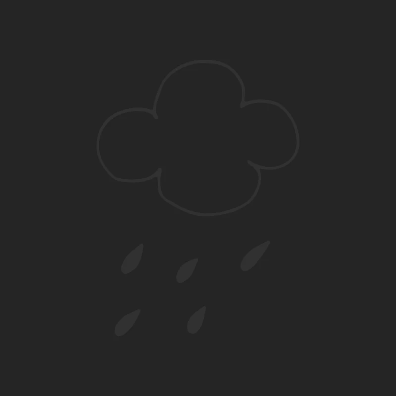 Icône de pluie simple Homme Sweat-shirt à enfiler